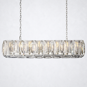 Hakro Crystal Rectangular Chandelier 55“