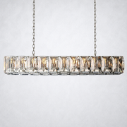 Hakro Crystal Rectangular Chandelier 74“