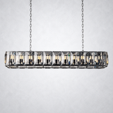 Hakro Crystal Rectangular Chandelier 74“