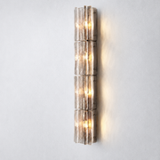 Kattica Clear Glass Grand Sconce
