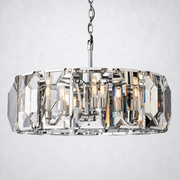 Hakro Crystal Round Chandelier 31“