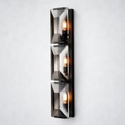 Hakro Crystal Triple Wall Sconce
