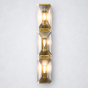 Hakro Crystal Triple Wall Sconce