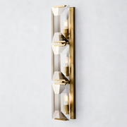 Hakro Crystal Triple Wall Sconce
