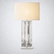 Kattica Clear Glass Table Lamp