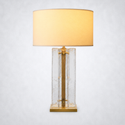 Kattica Clear Glass Table Lamp