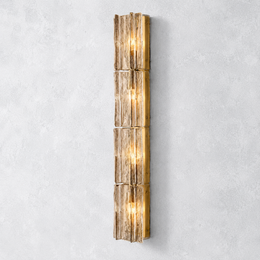 Kattica Smoke Glass Grand Sconce
