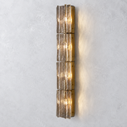 Kattica Smoke Glass Grand Sconce