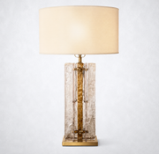 Kattica Smoke Glass Table Lamp