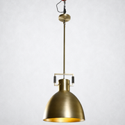 Mchary Brass Cloche Pendant  10″ 14″ 18″