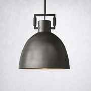 Mchary Brass Cloche Pendant  10″ 14″ 18″