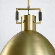 Mchary Brass Cloche Pendant  10″ 14″ 18″