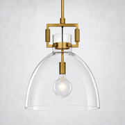 Mchary Glass Cloche Pendant  10″ 14″ 18″