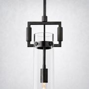 Mchary Glass Cylinder Pendant