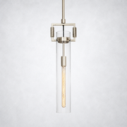 Mchary Glass Cylinder Pendant