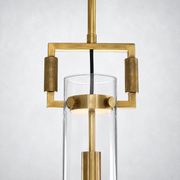 Mchary Glass Cylinder Pendant