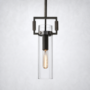 Mchary Glass Cylinder Pendant
