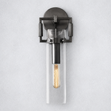 Mchary Glass Cylinder Wall Sconce 9''
