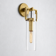Mchary Glass Cylinder Wall Sconce 12''