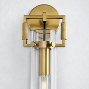 Mchary Glass Cylinder Wall Sconce 12''