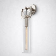 Mchary Glass Cylinder Wall Sconce 16''
