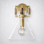 Mchary Glass Funnel Sconce