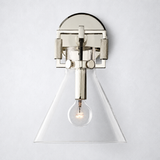 Mchary Glass Funnel Sconce