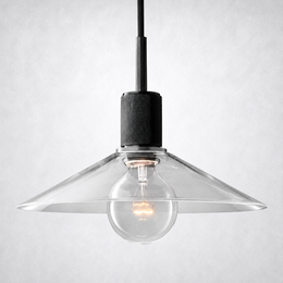 Mchary Glass Slope Shade Island Pendant