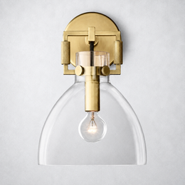 Mchary Glass Wall Sconce