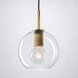 Mchary Globe Shade Pendant Light 8
