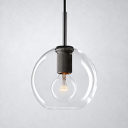 Mchary Globe Shade Pendant Light 8
