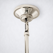 Mchary Milk Glass Cloche Island Pendant