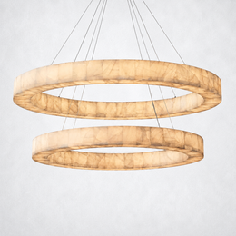 Rivage 2-Tier Round Chandelier 60