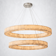 Rivage 2-Tier Round Chandelier 60
