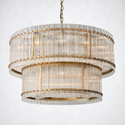 Sanrhca 2-Tier Round Chandelier 48