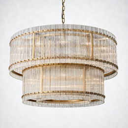 Sanrhca 2-Tier Round Chandelier 48