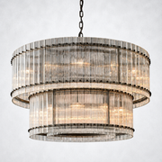 Sanrhca 2-Tier Round Chandelier 48