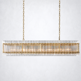 Sanrhca Rectangle Chandelier 54