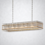 Sanrhca Rectangle Chandelier 54