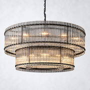 Sanrhca 2-Tier Round Chandelier 60