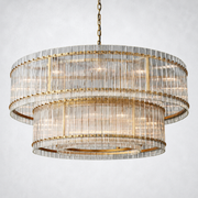 Sanrhca 2-Tier Round Chandelier 60