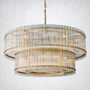 Sanrhca 2-Tier Round Chandelier 60