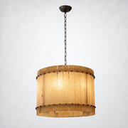 Sanrhca Alabaster Round Chandelier 22