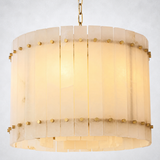 Sanrhca Alabaster Round Chandelier 22