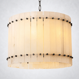 Sanrhca Alabaster Round Chandelier 22