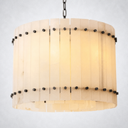 Sanrhca Alabaster Round Chandelier 22