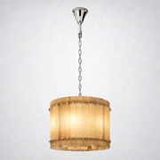 Sanrhca Alabaster Round Chandelier 22