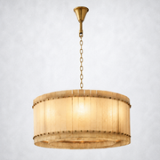 Sanrhca Alabaster Round Chandelier 37
