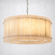 Sanrhca Alabaster Round Chandelier 37