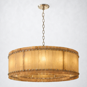 Sanrhca Alabaster Round Chandelier 48